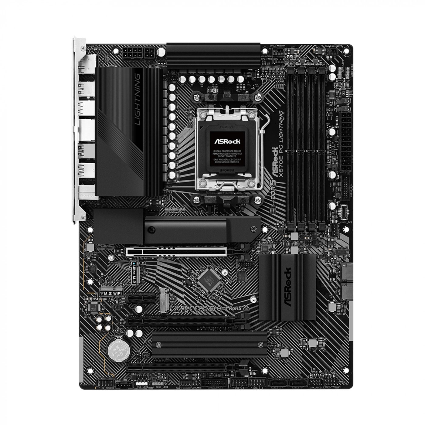 Купити Материнська плата ASRock X670E PG Lightning - фото 2