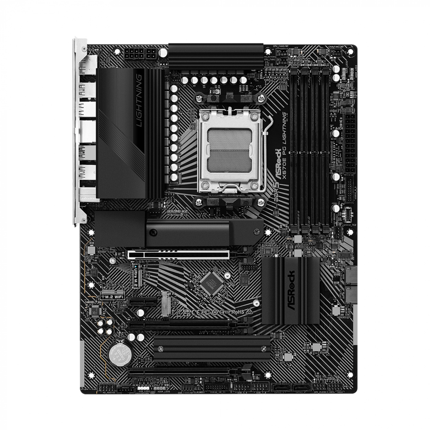 Купити Материнська плата ASRock X670E PG Lightning - фото 3