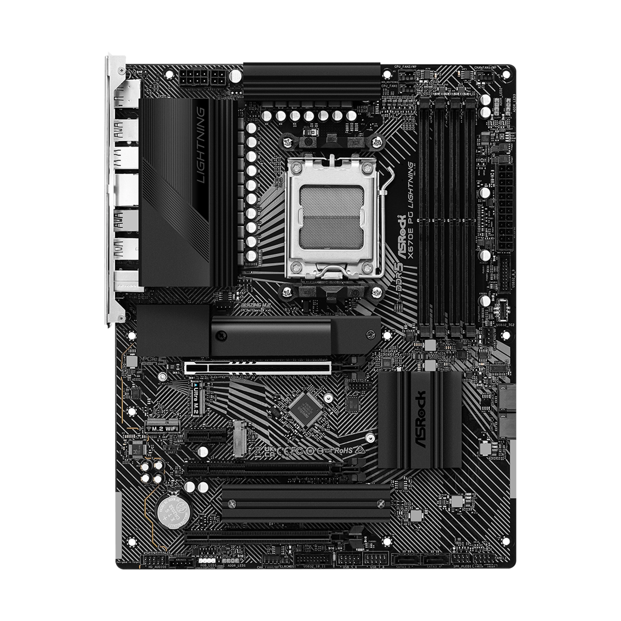Купити Материнська плата ASRock X670E PG Lightning - фото 3