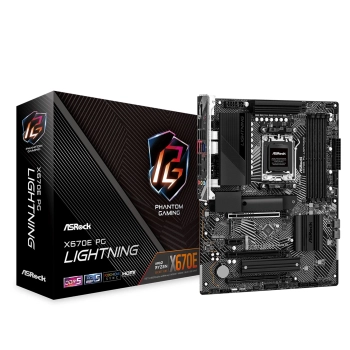 Купить Материнская плата ASRock X670E PG Lightning - фото 1