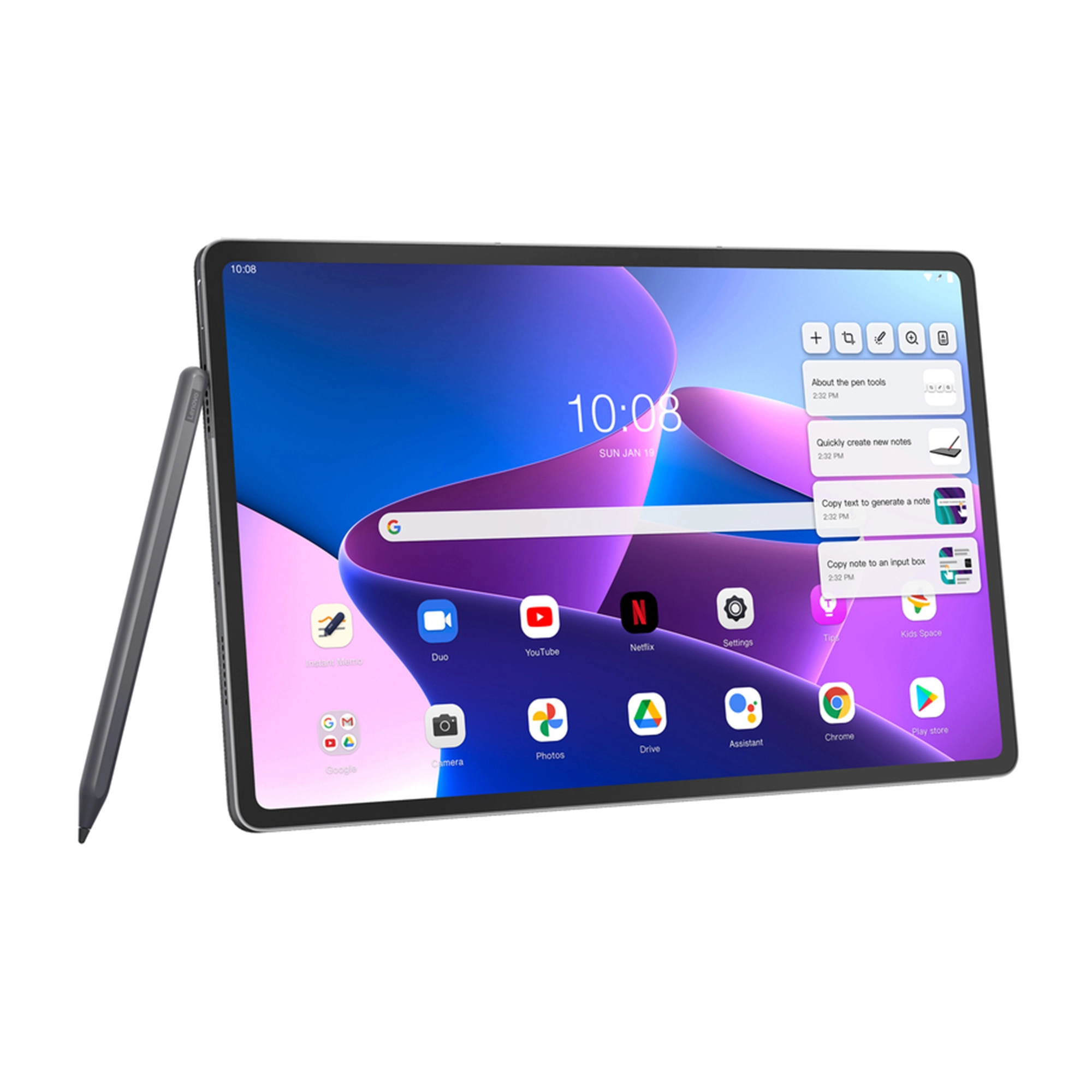 Купити Планшет Lenovo Tab P12 Pro TB-Q706Z 8/256GB 5G Storm Gray - фото 2