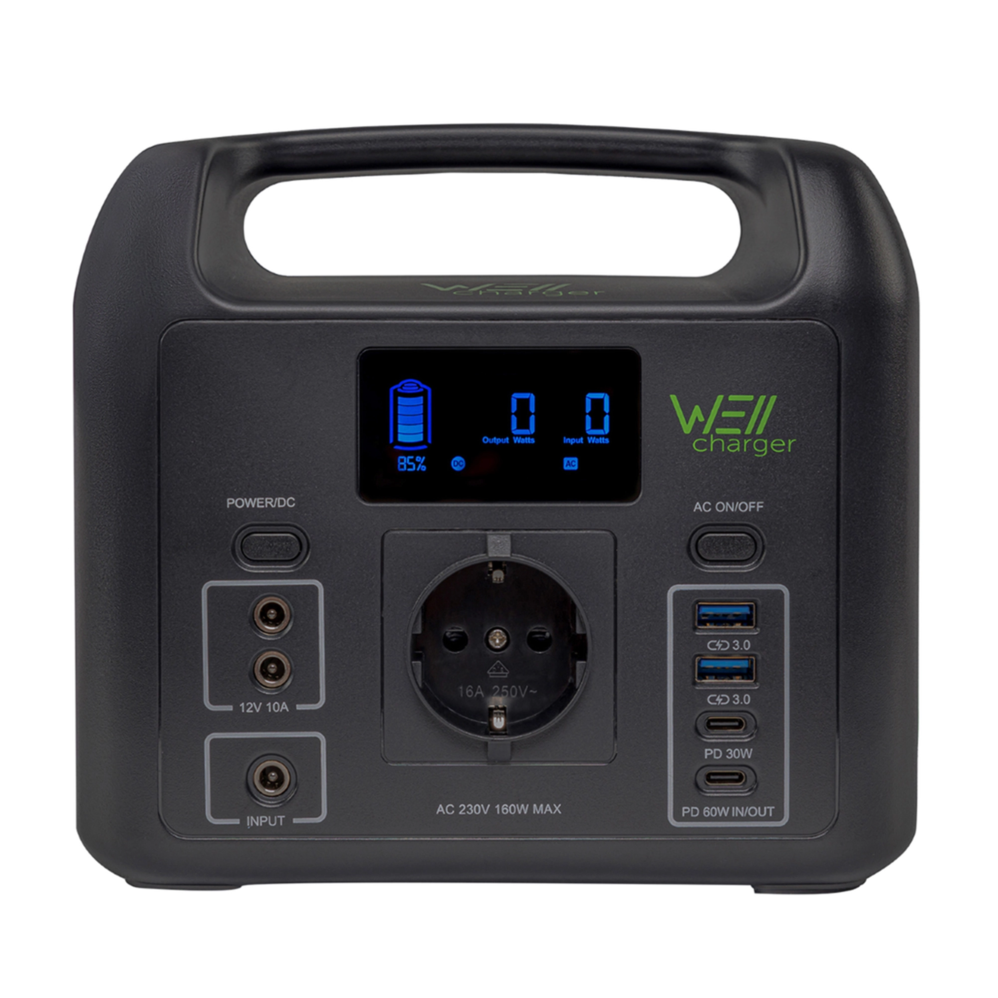 Купить Зарядная станция WellCharger D150 160W 204Wh - фото 1
