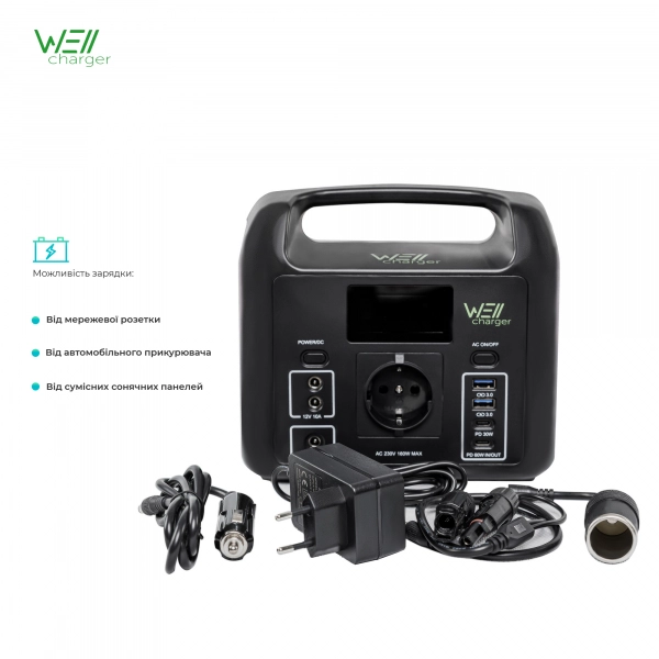 Купить Зарядная станция WellCharger D150 160W 204Wh - фото 7