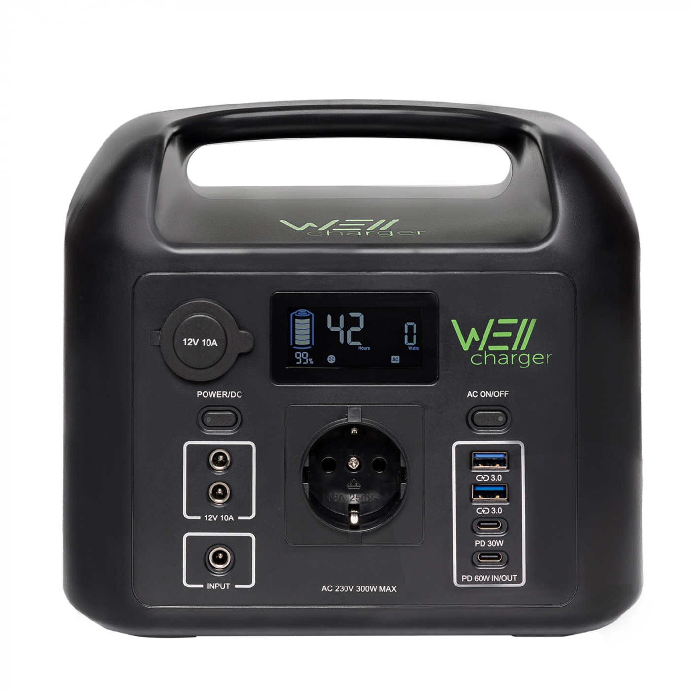 Купить Зарядная станция WellCharger D320 300W 320Wh - фото 1