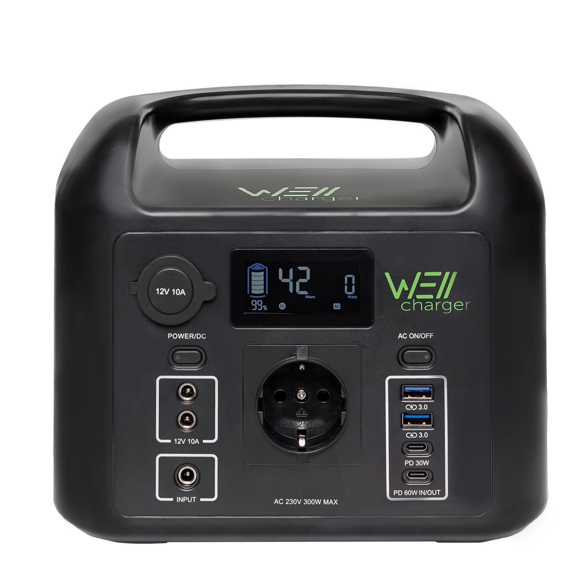 Купить Зарядная станция WellCharger D320 300W 320Wh - фото 1
