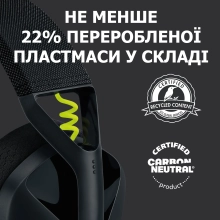 Купить Наушники Logitech G435 Lightspeed Wireless Gaming Headset Black - фото 7