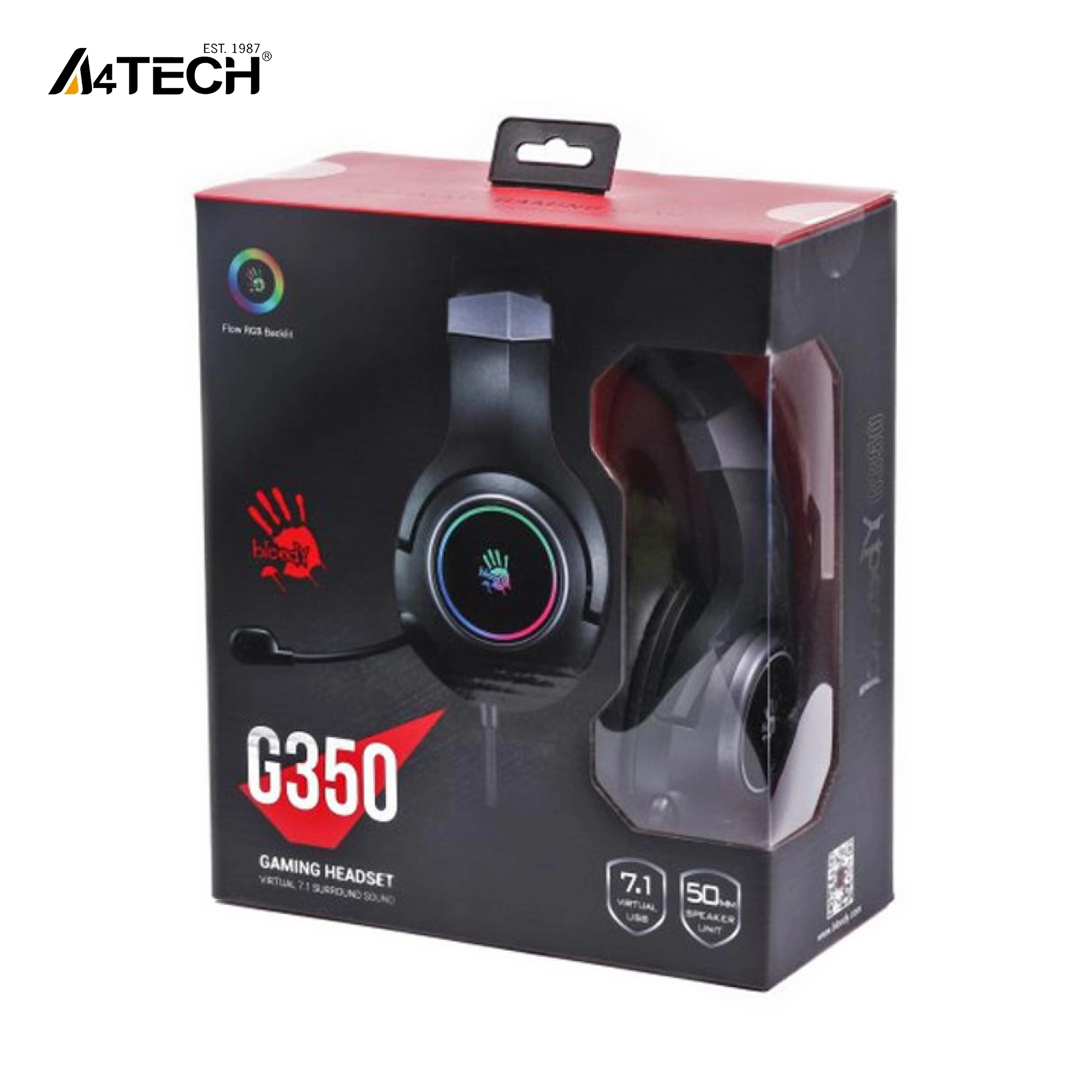 Купити Навушники A4Tech Bloody G350 Black - фото 7