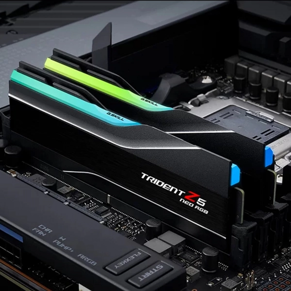 Купить Модуль памяти G.Skill Trident Z5 RGB Black DDR5-6000 64GB KIT (2x32GB) (F5-6000J3238G32GX2-TZ5NR) - фото 7