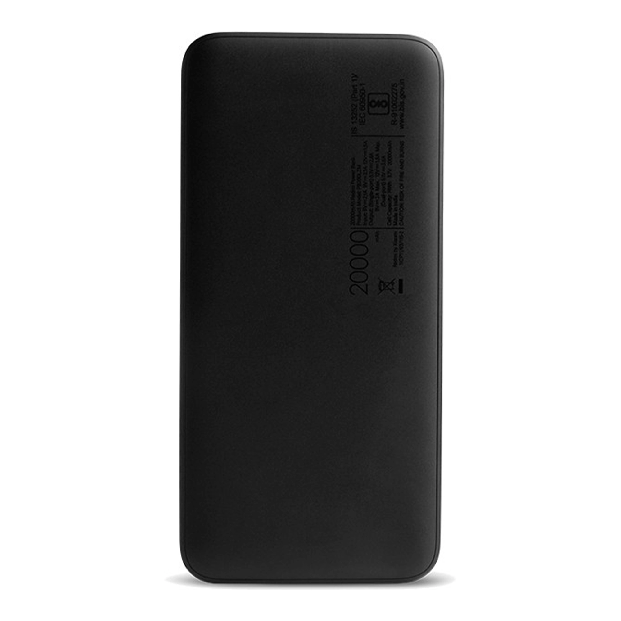 Купить Павербанк УМБ Xiaomi Redmi PB200LZM 20000mAh Black - фото 2