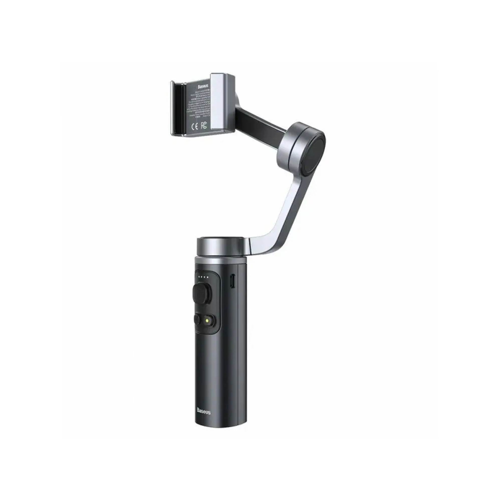 Купити Стедікам Baseus Control Smartphone Handheld Folding Gimbal Stabilizer Dark Grey - фото 4